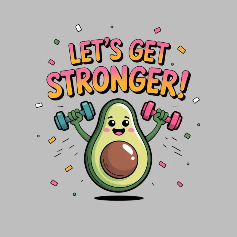 Avocado beim training 