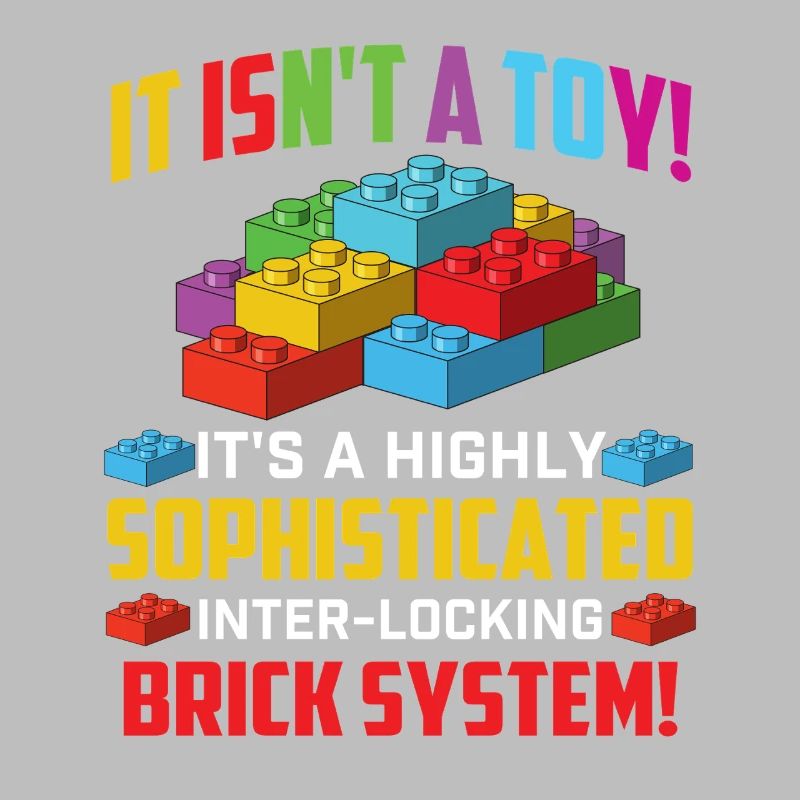 Sophisticated Interlocking Brick System Humor