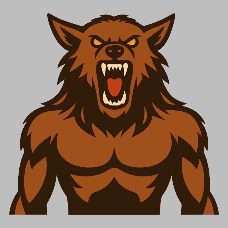 Wolfsbrüller Monstermotiv