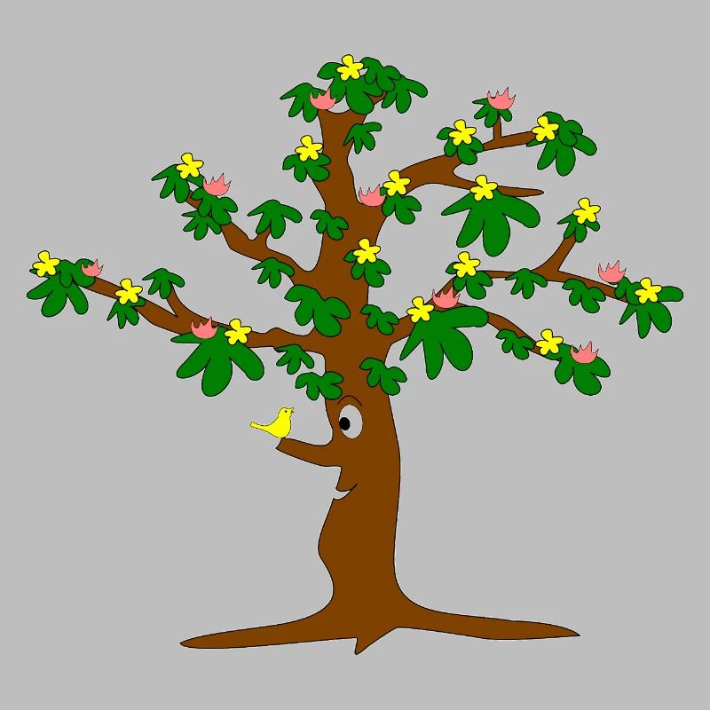 Baum voller Blüten