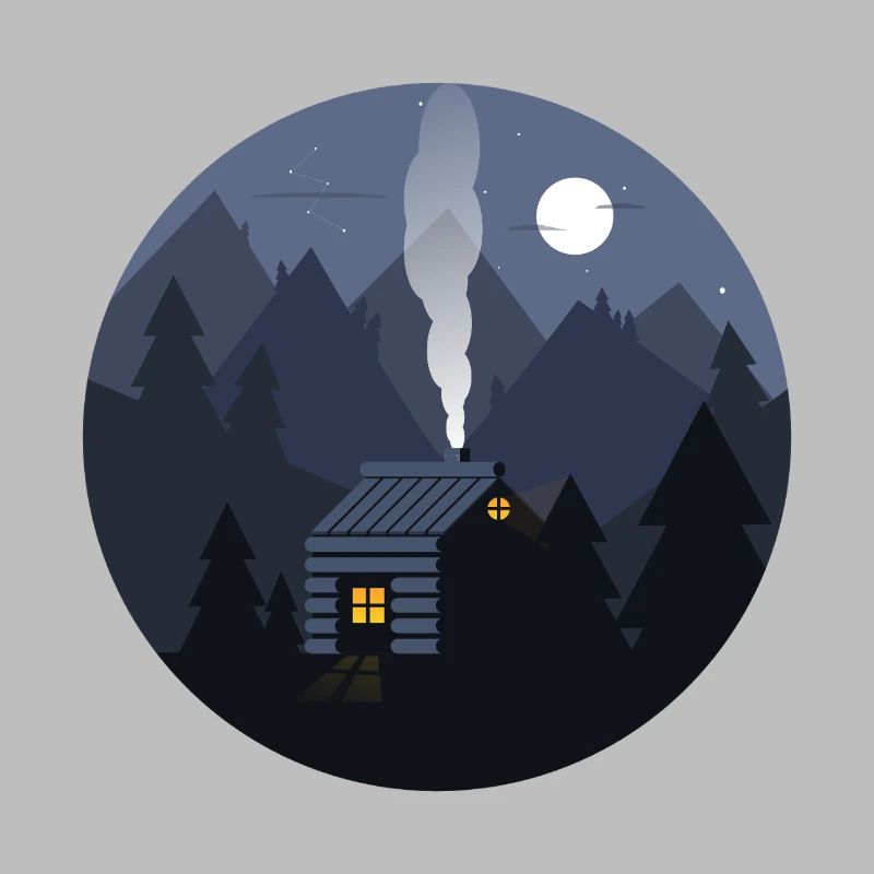 Cabane Nightfall à Pines