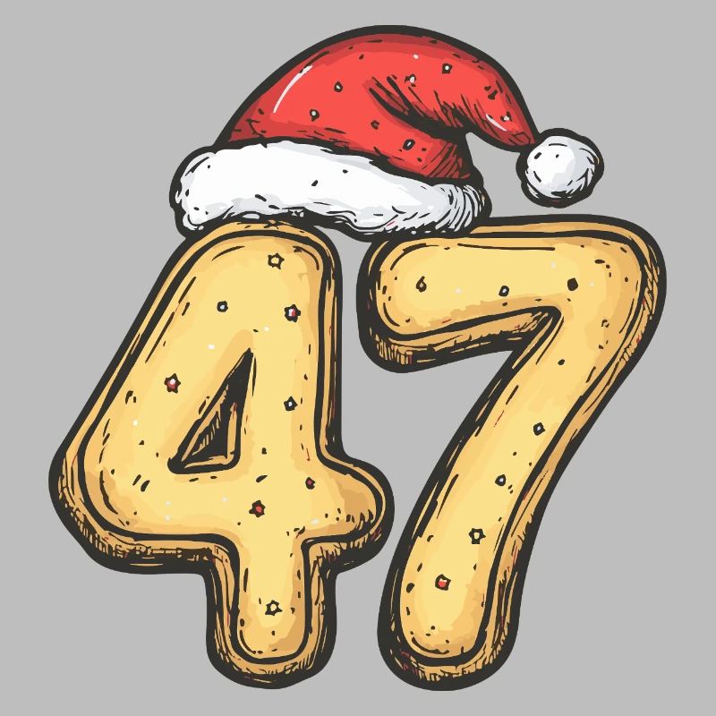 47 chiffres Cookie Noël
