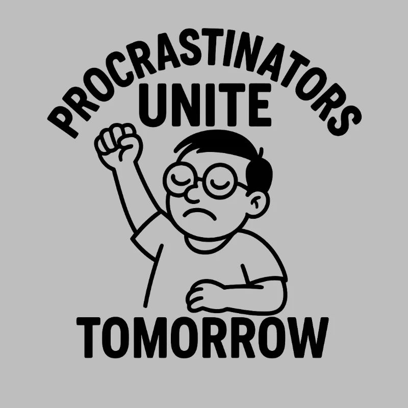 Prokrastination Unite Morgen