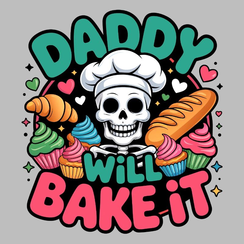 Daddy Will Bake It Skelettkoch