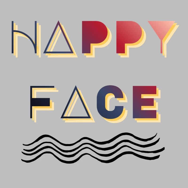 Retro Happy Face
