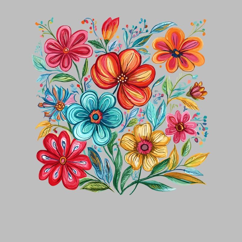 Vibrant floral splendour