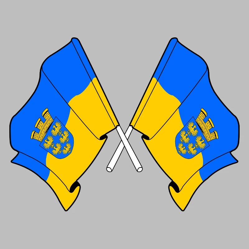 Drapeaux croisés de Basse-Autriche