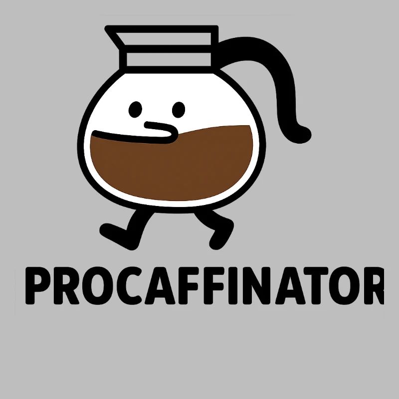 ProCaffinator Kaffeebecher Cartoon