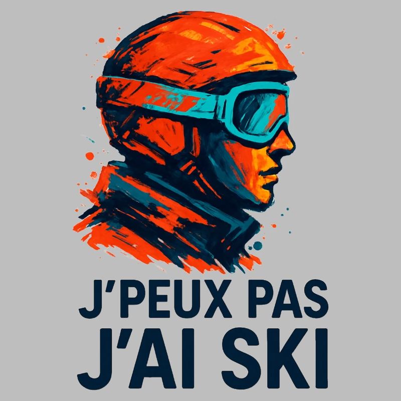I can't I ski