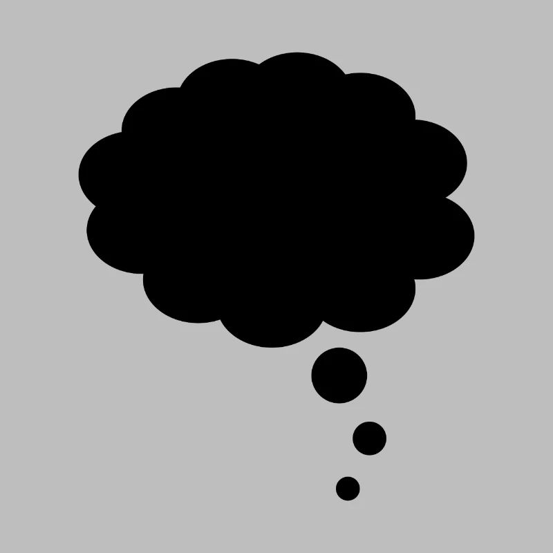 Thought bubble