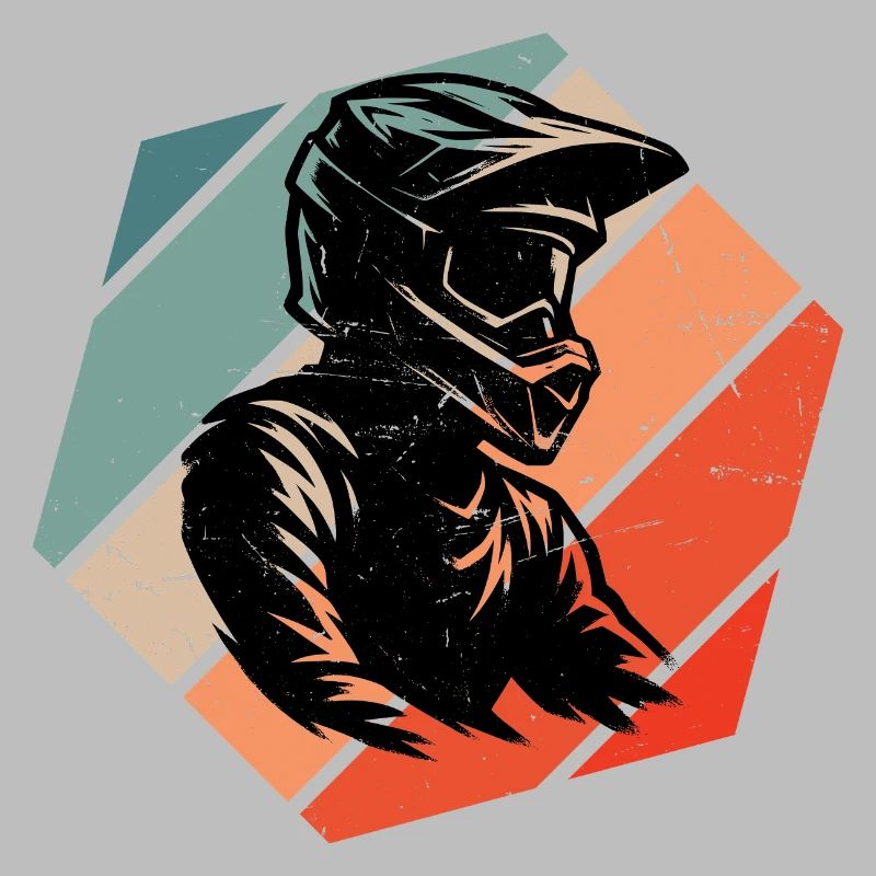 Conception compacte du motocross