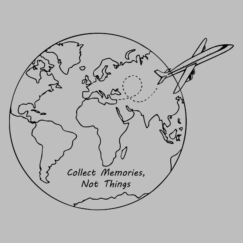 Sammle Erinnerungen, nicht Dinge, Traveller-Design