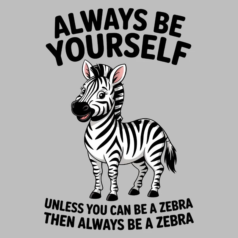 Zebra Saying Funny Zebra Gift
