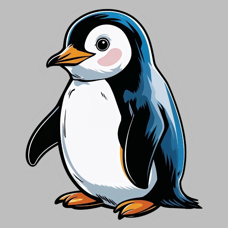 Ton Bleu de Pingouin Comique