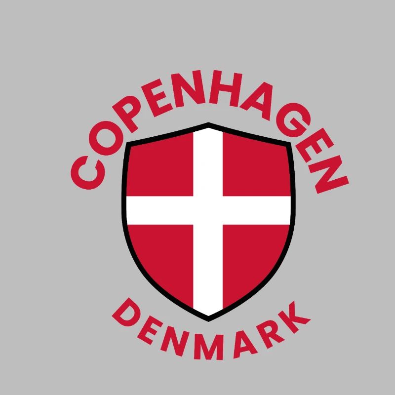 Danish Shield Copenhagen Badge