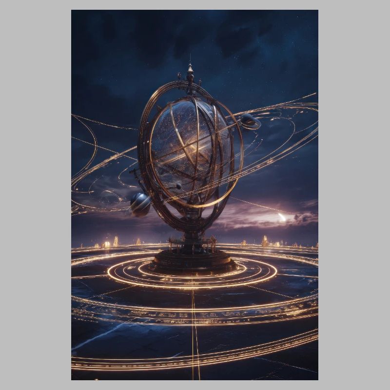 Luminous Armillary Orbit