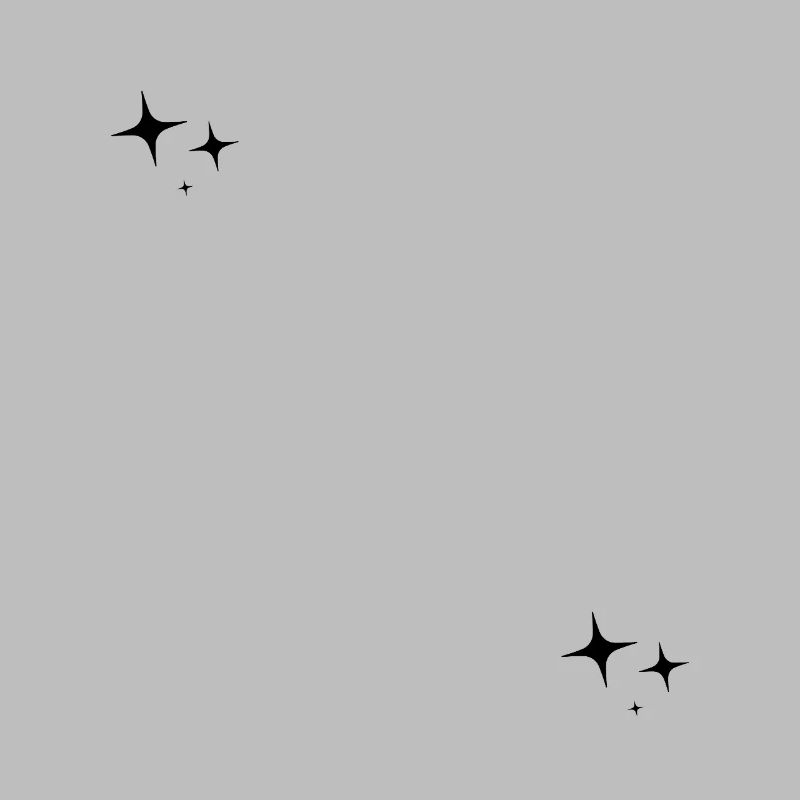 Star Pattern Sign Sparkle