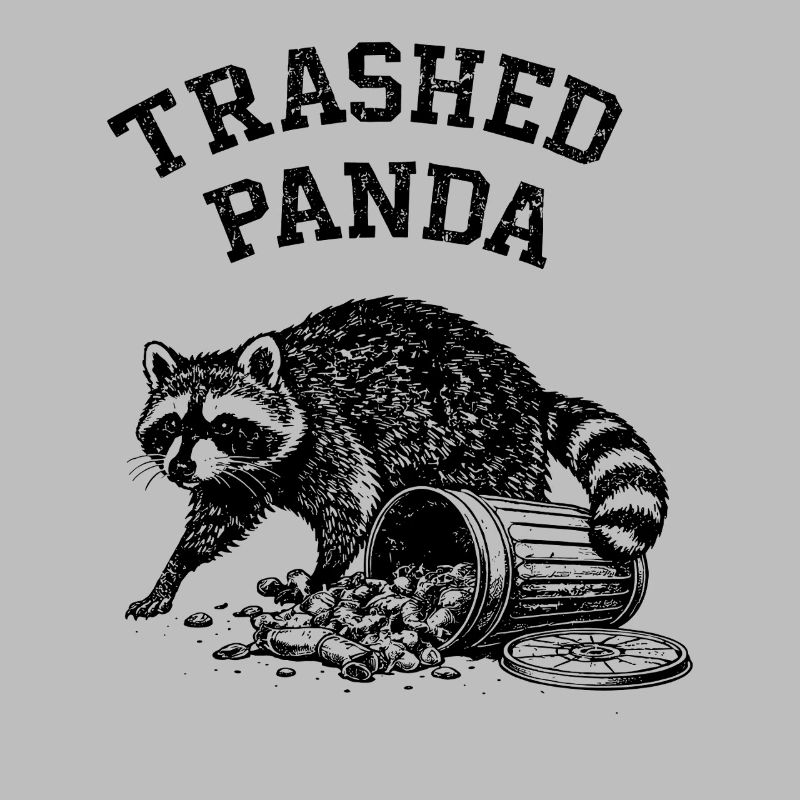 Trashed Panda