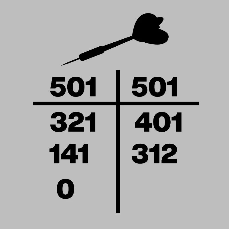9-Darter – Perfect 501 Finish