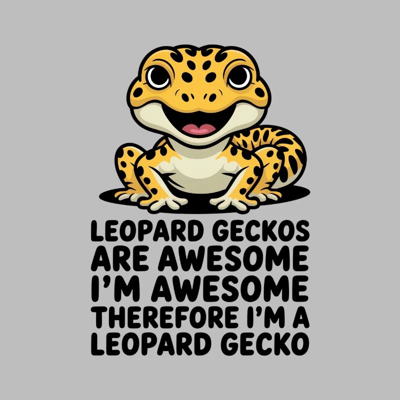 Leopard Gecko Cartoon: Spotted Charm