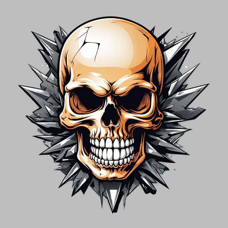 Spikeskull avec Étoile Épineuse