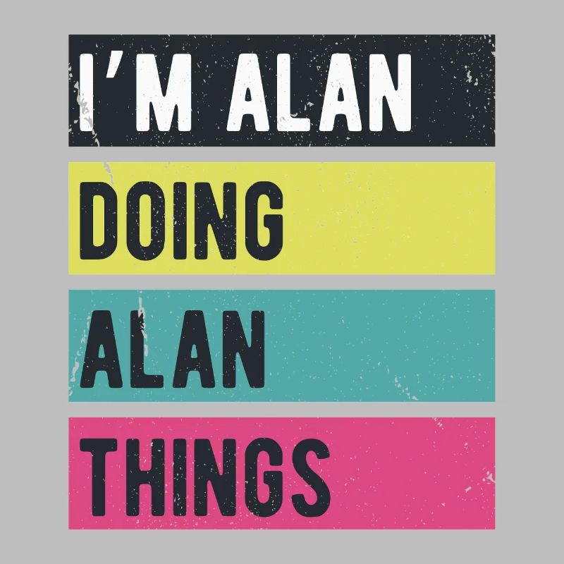 Ich bin Alan und mache Alan Things Retro Colors