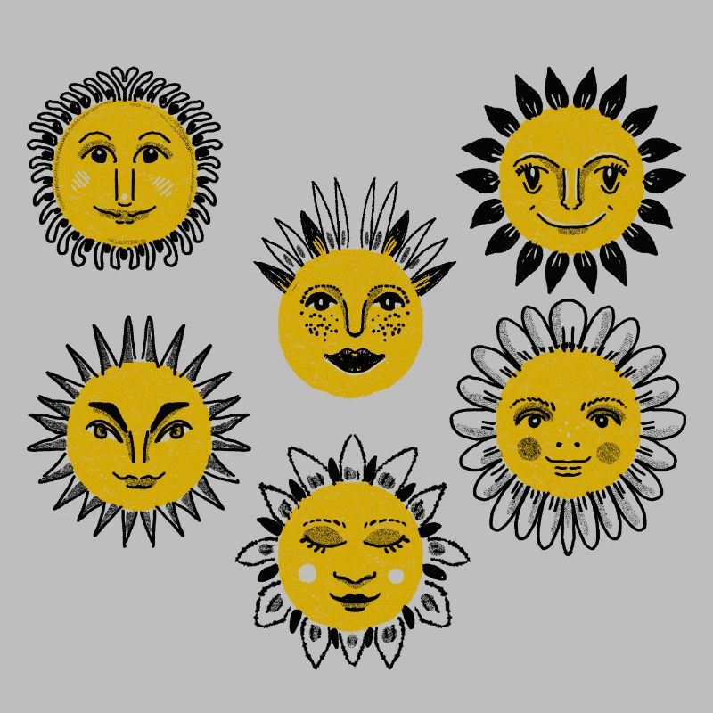 Soleil face à Kaléidoscope