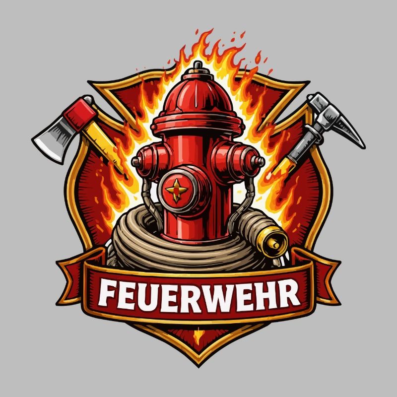 Feuerwehr Hydrant Emblem