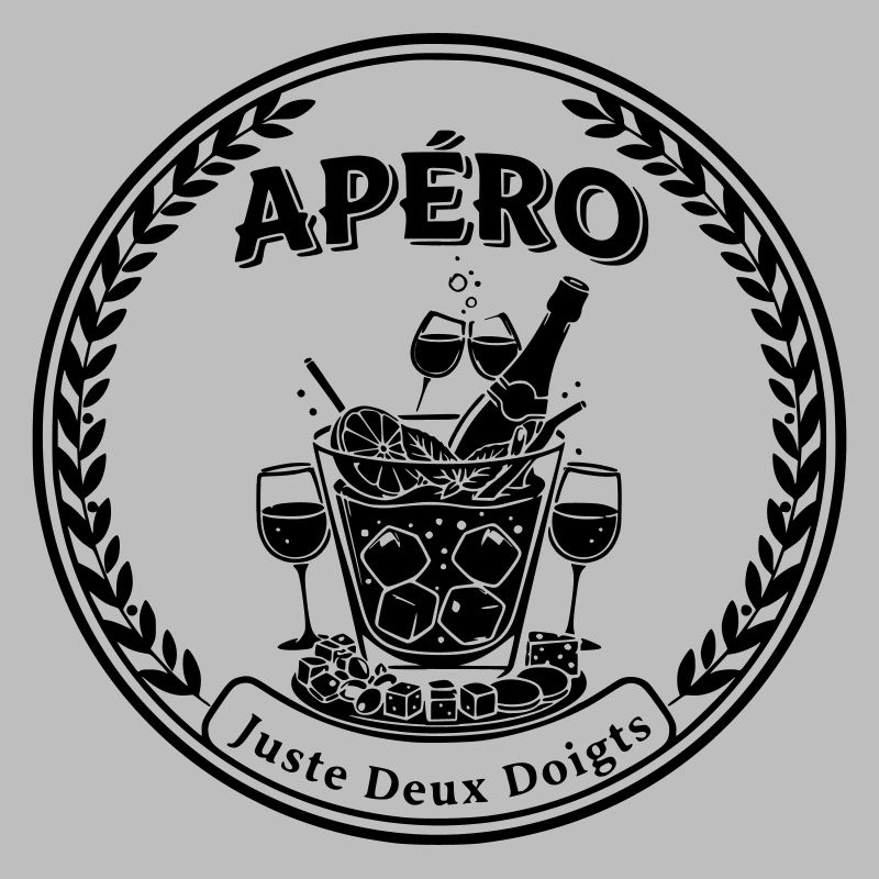 Aperitif humor just two fingers
