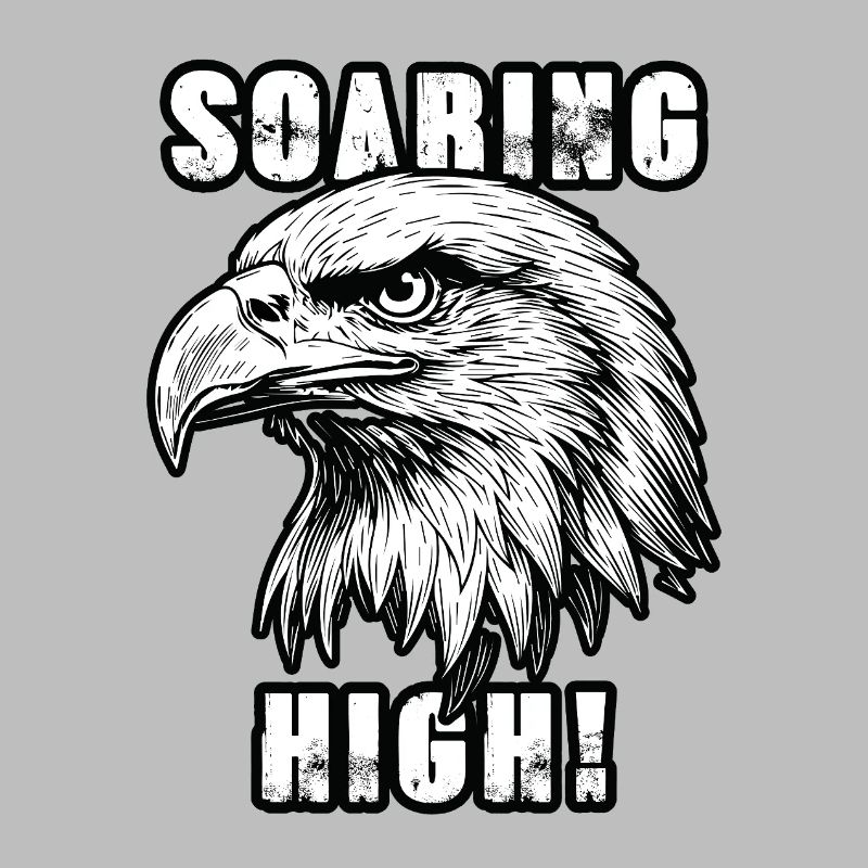 Golden Eagle Soaring High Liberty