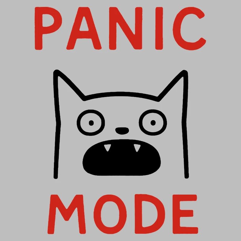 Cat panic mode