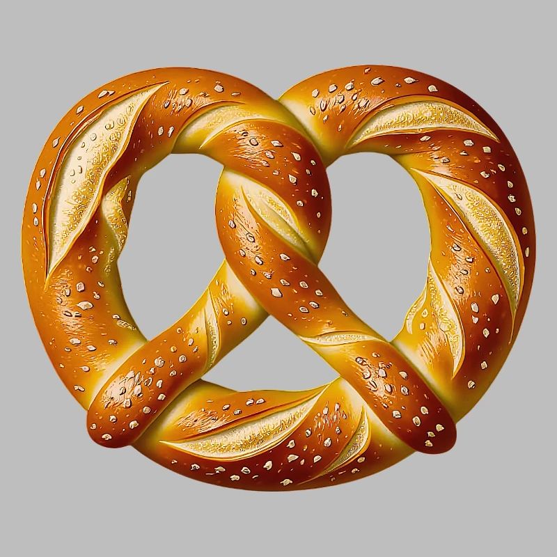 Brezel Bäcker Kostüm Backwaren Bäckerei Karneval 