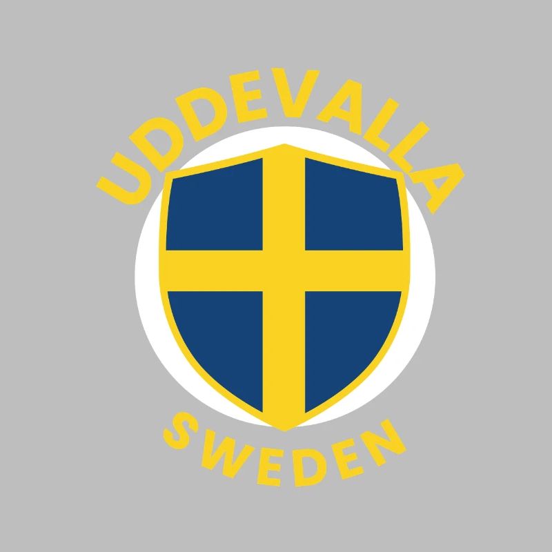 Uddevalla Schweden-Schilddesign