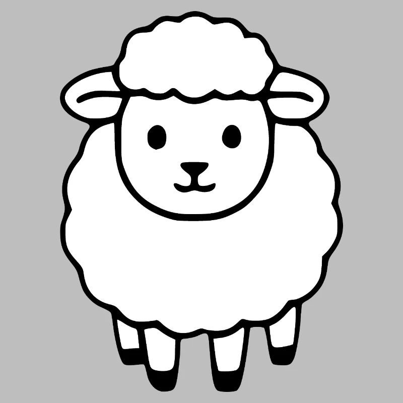 Schaf Schäfchen Lamm