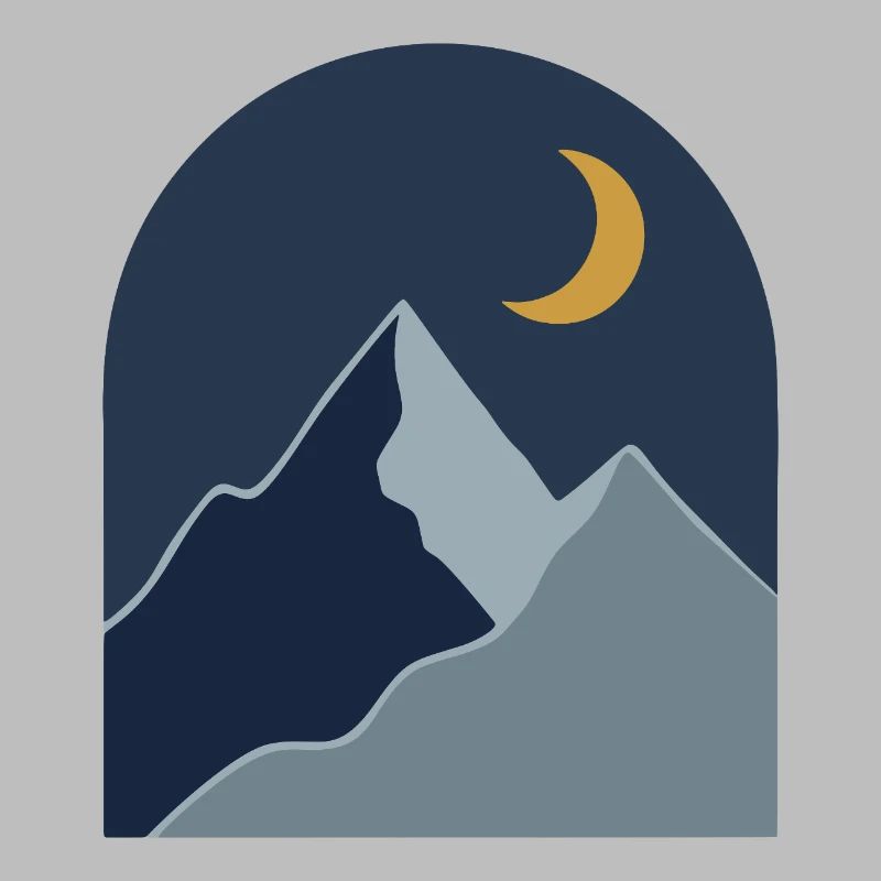 Midnight Mountain Serenity