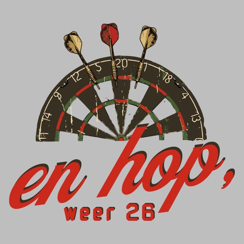 Leuke Darts Sweat à capuche, en hop, weer 26