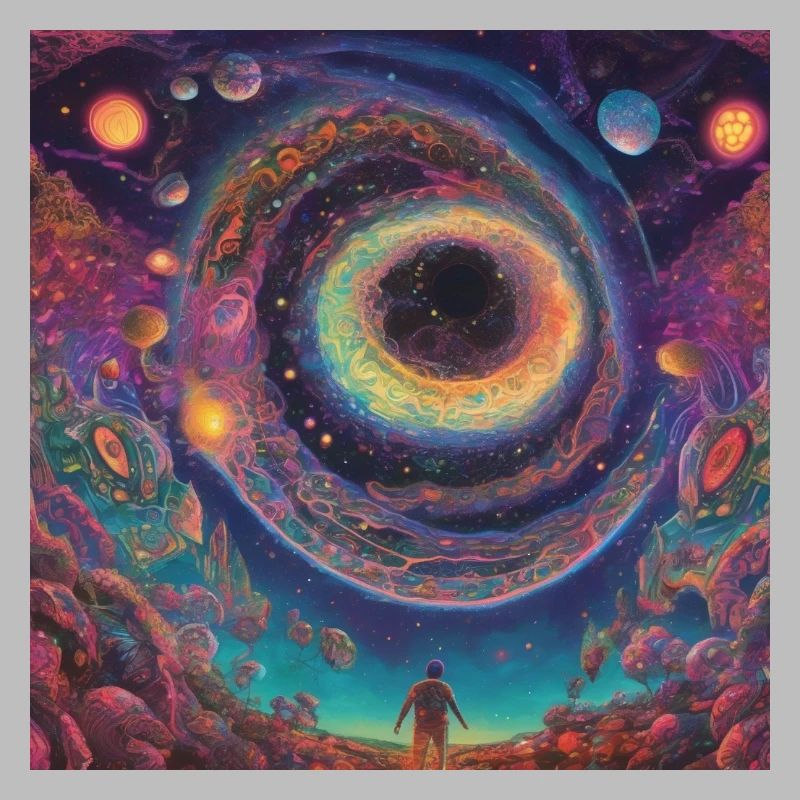 Kosmischer Augenvortex