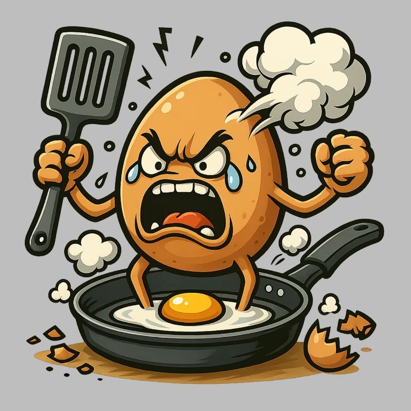 When eggs freak out