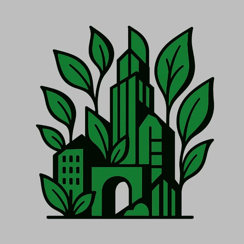 City Forest Silhouette