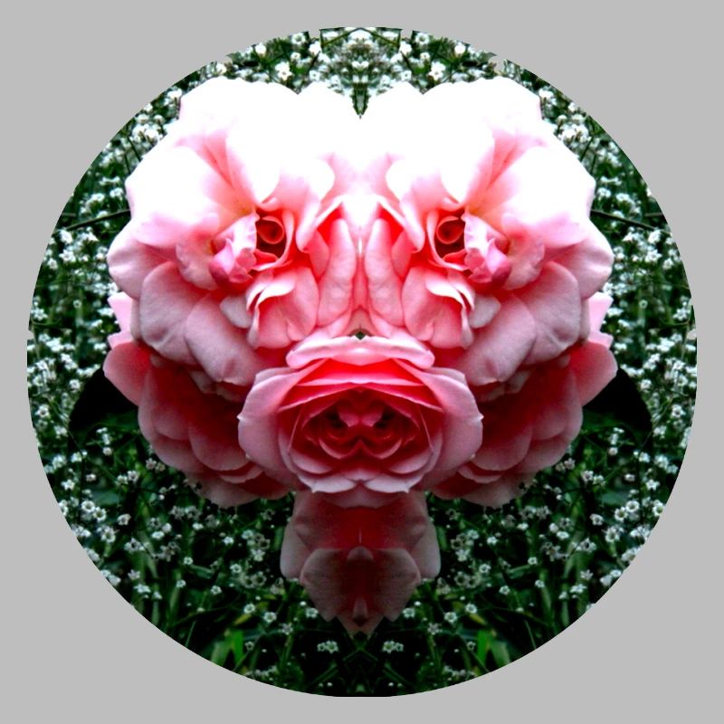 Créature de la nature Rose rose