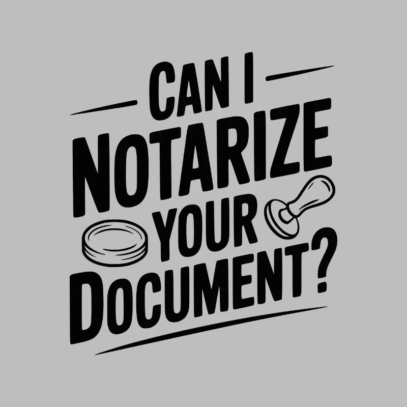 Can I Notarize Your Document?