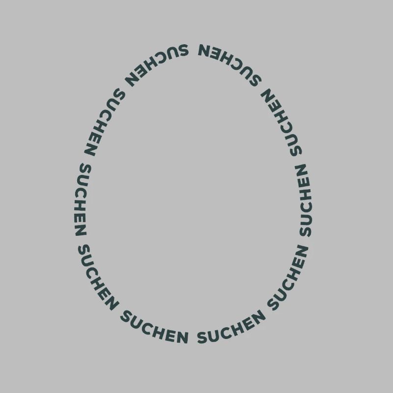 Happy Easter - Easter Egg Search - Typography