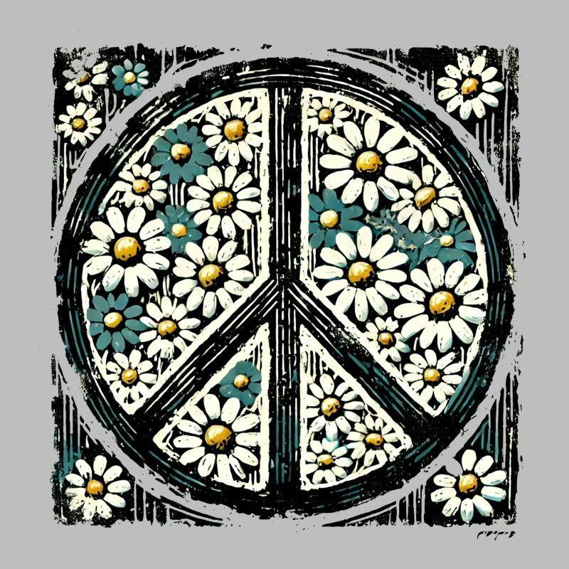 Daisy Peace Blumenemblem