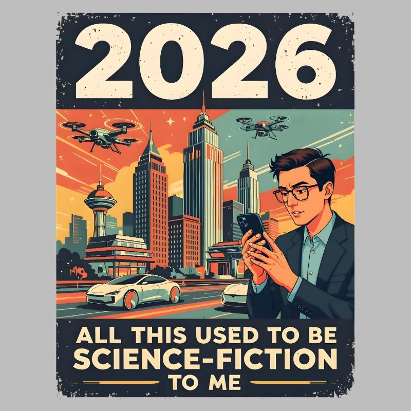 Das Jahr 2026 — klingt nach Science-Fiction, oder?