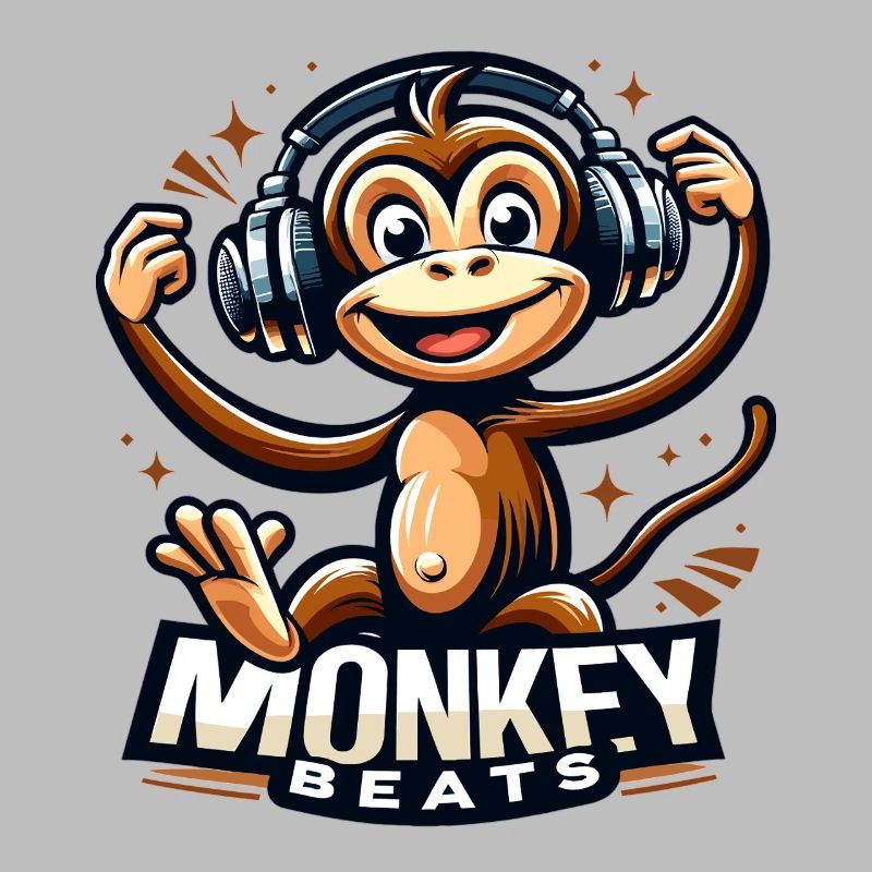 Monkey Beats Kopfhörer DJ