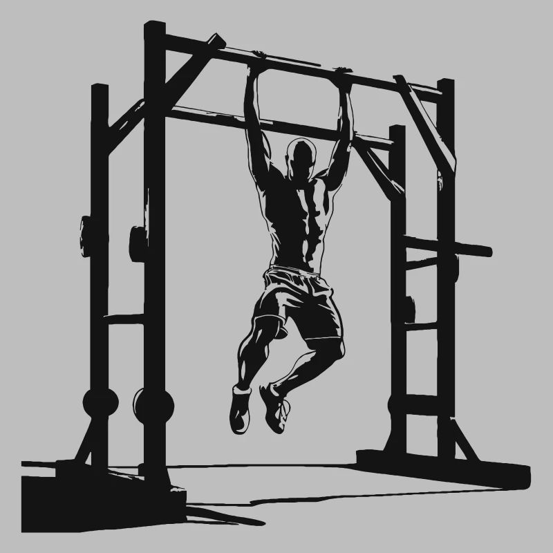 Pull-Up Silhouette