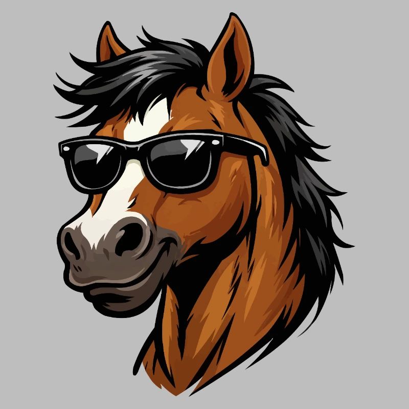 Stud with sunglasses vector swag