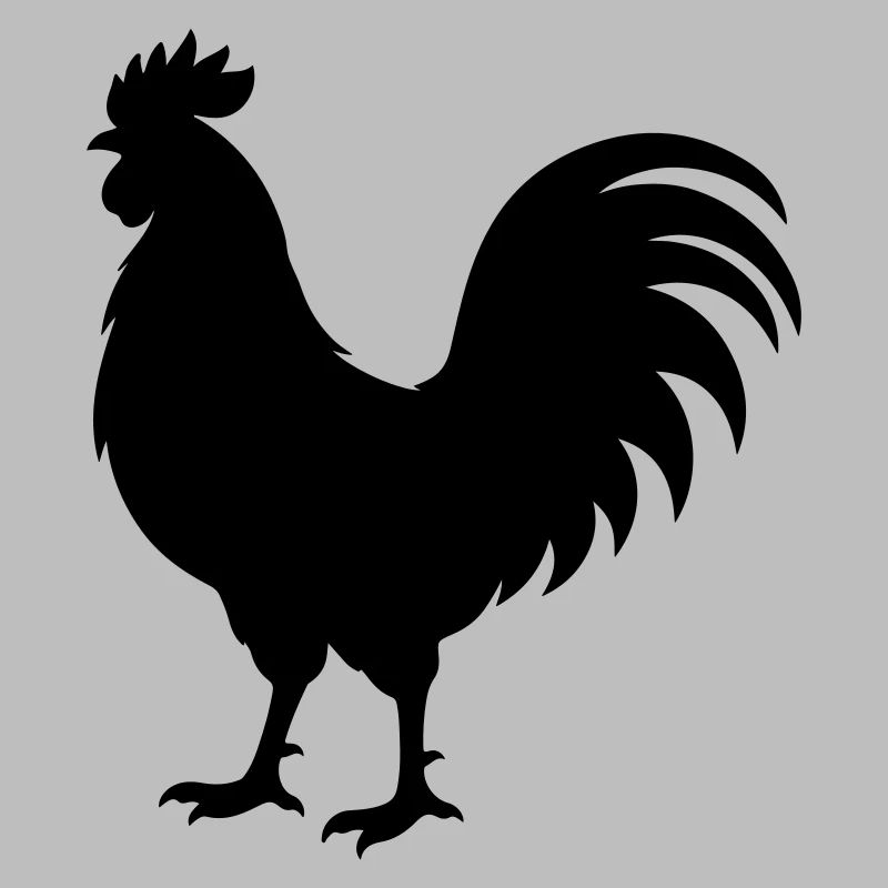 Rooster Silhouette