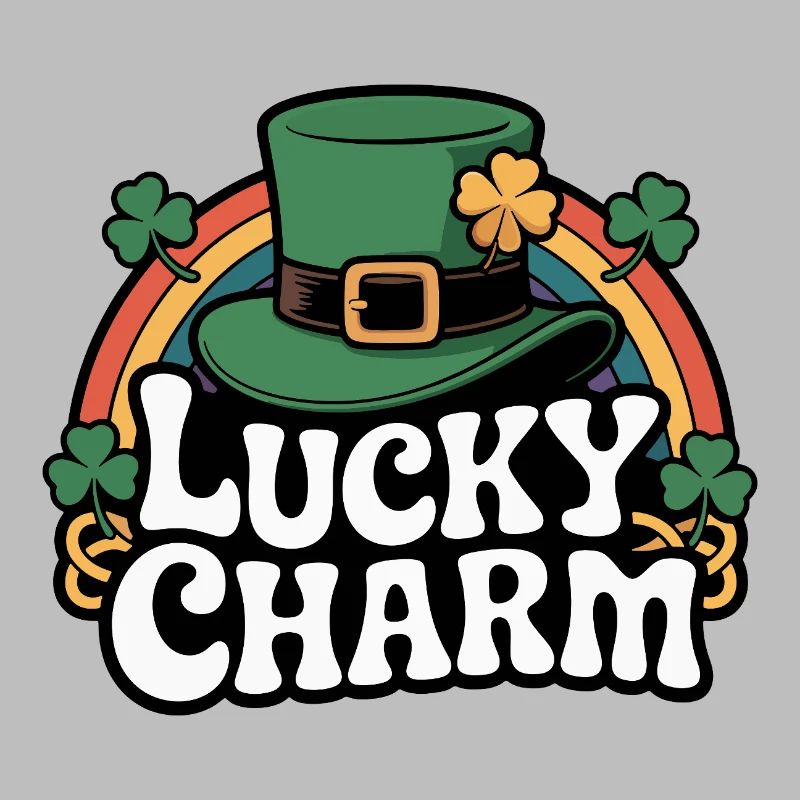 Lucky Charm Leprechaun-Chapeau Design