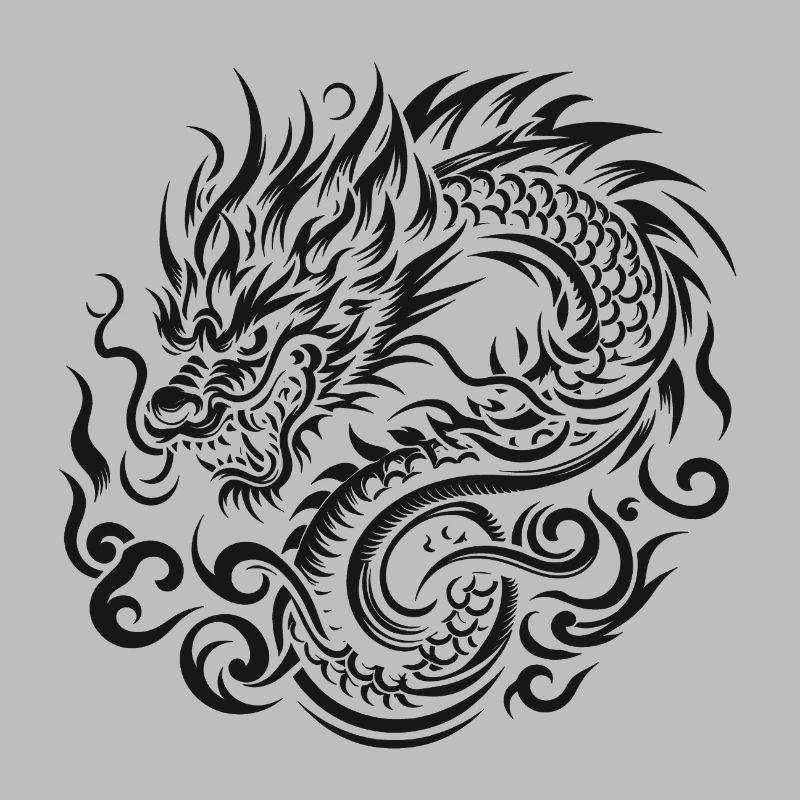 Dragon Circle Yin